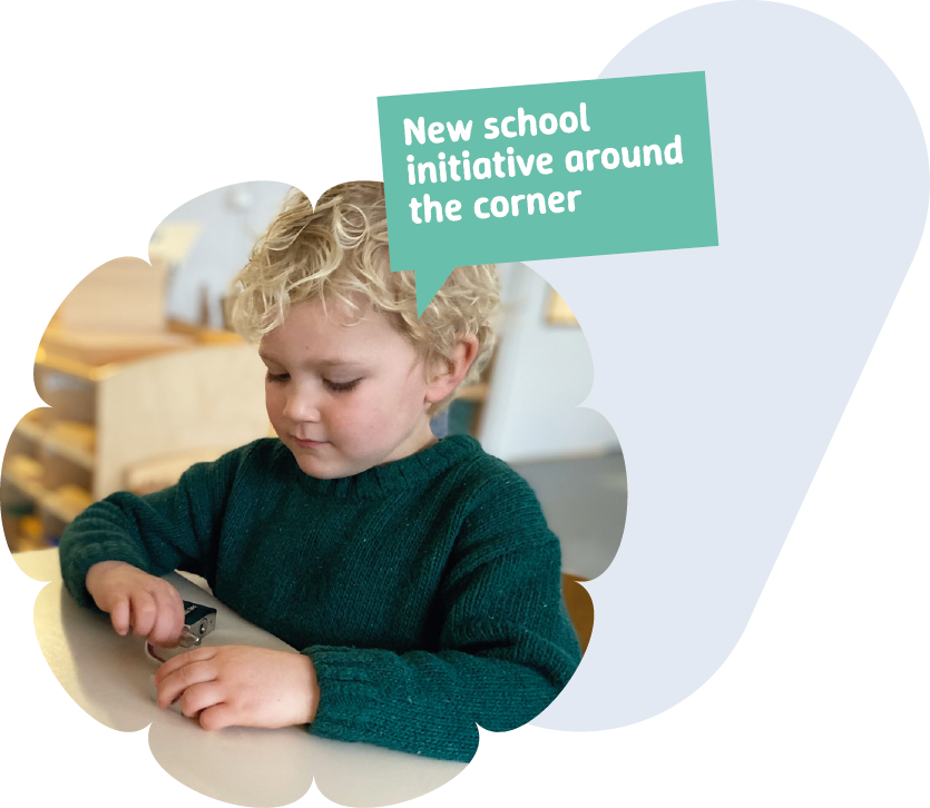 New school initiative around the corner
